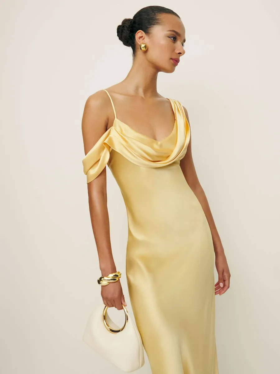 Ronda Silk Dress - Image 2