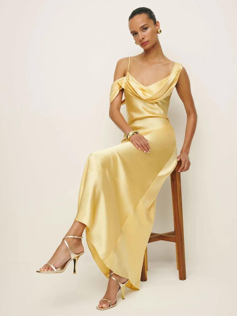 Ronda Silk Dress - Image 3