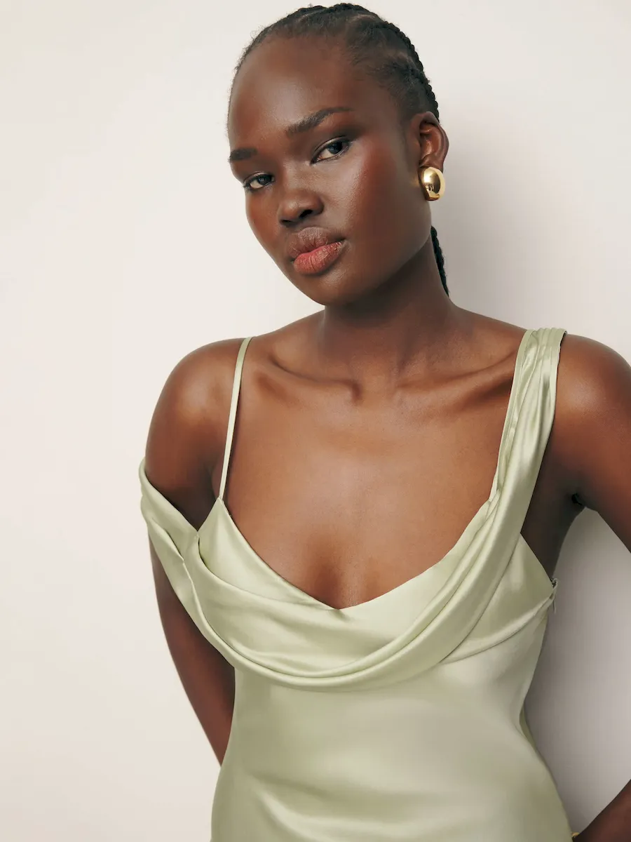 Ronda Silk Dress - Image 4