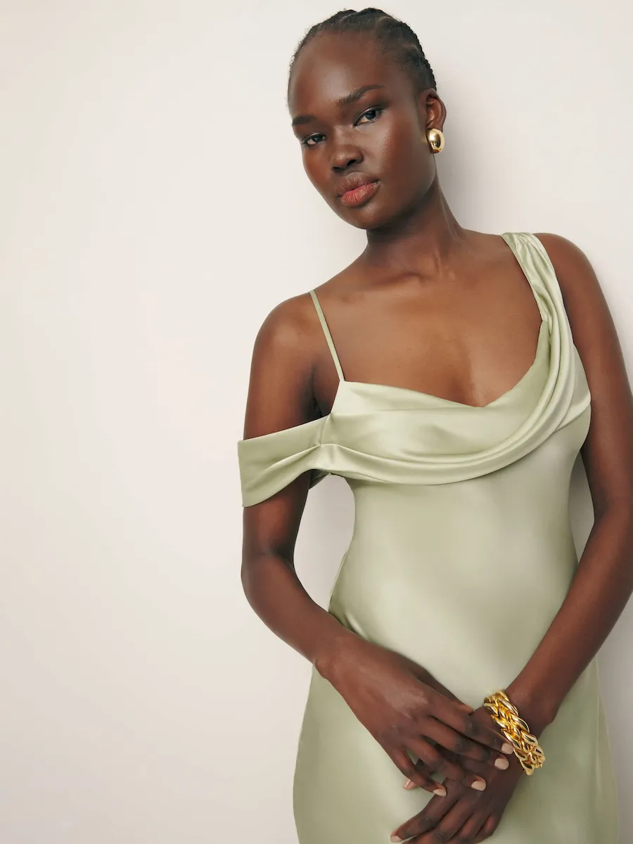 Ronda Silk Dress - Image 5