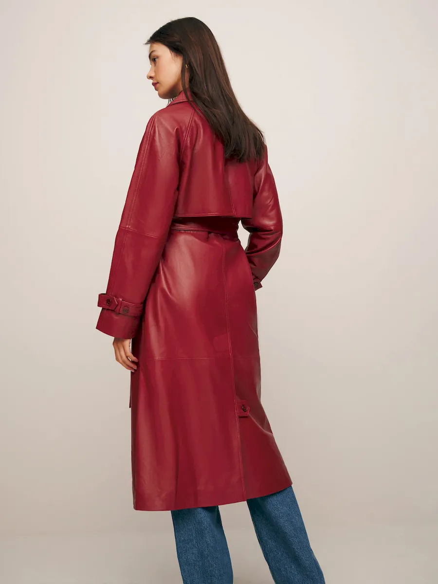 Veda Ashland Leather Trench - Image 3