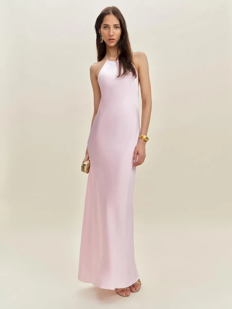 Jeany Silk Dress - Image 4