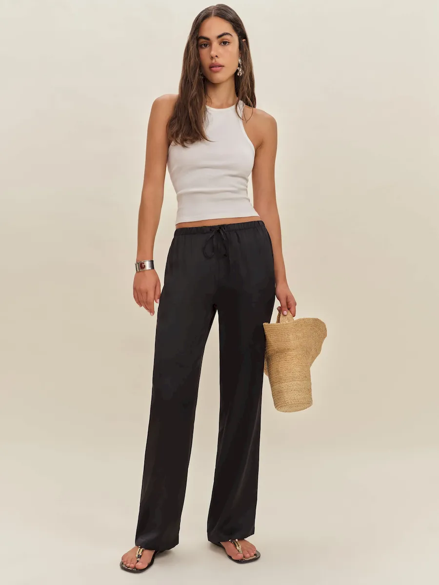 Olina Silk Pant - Image 4