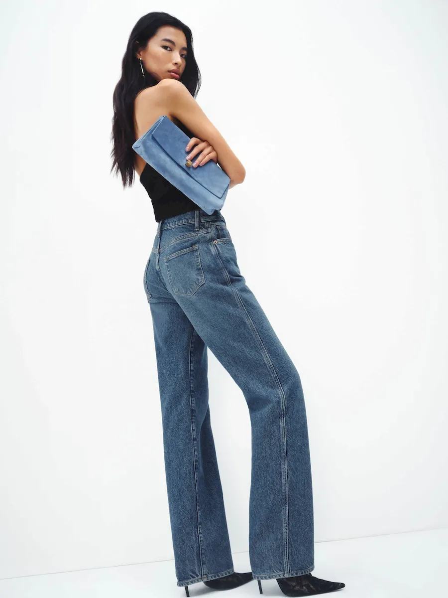 Val 90s Mid Rise Straight Jeans