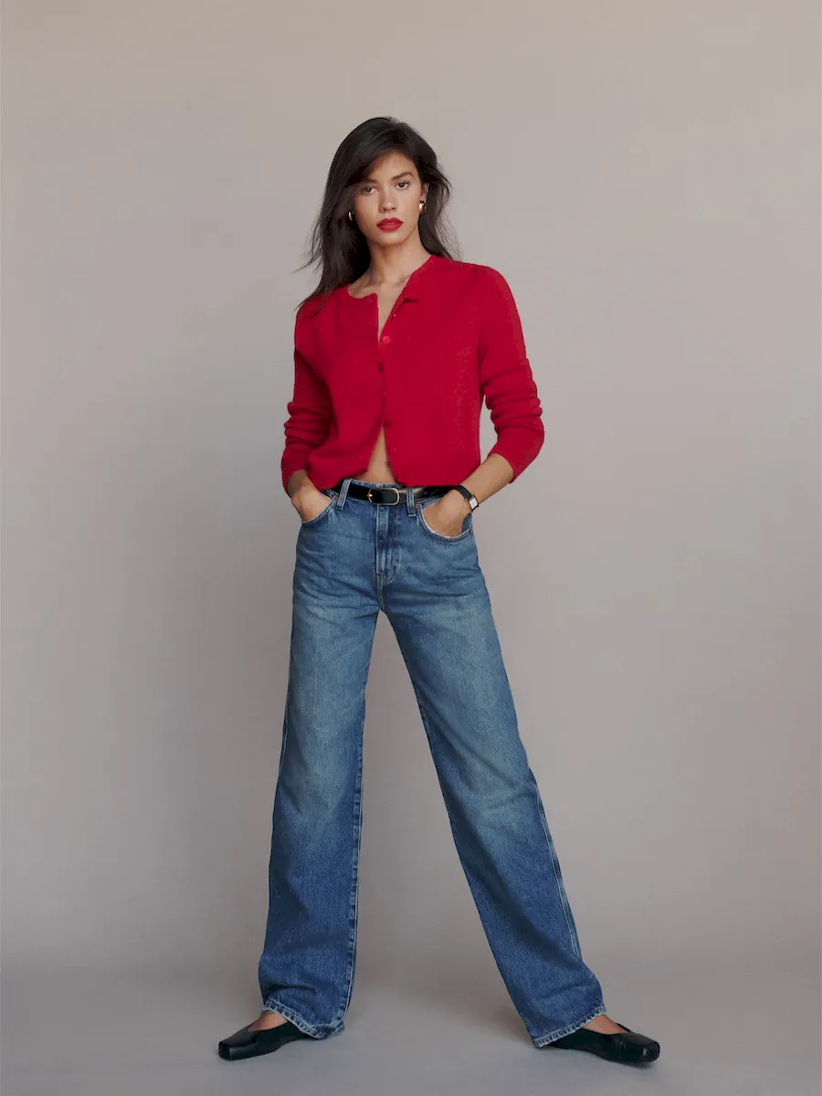Val 90s Mid Rise Straight Jeans