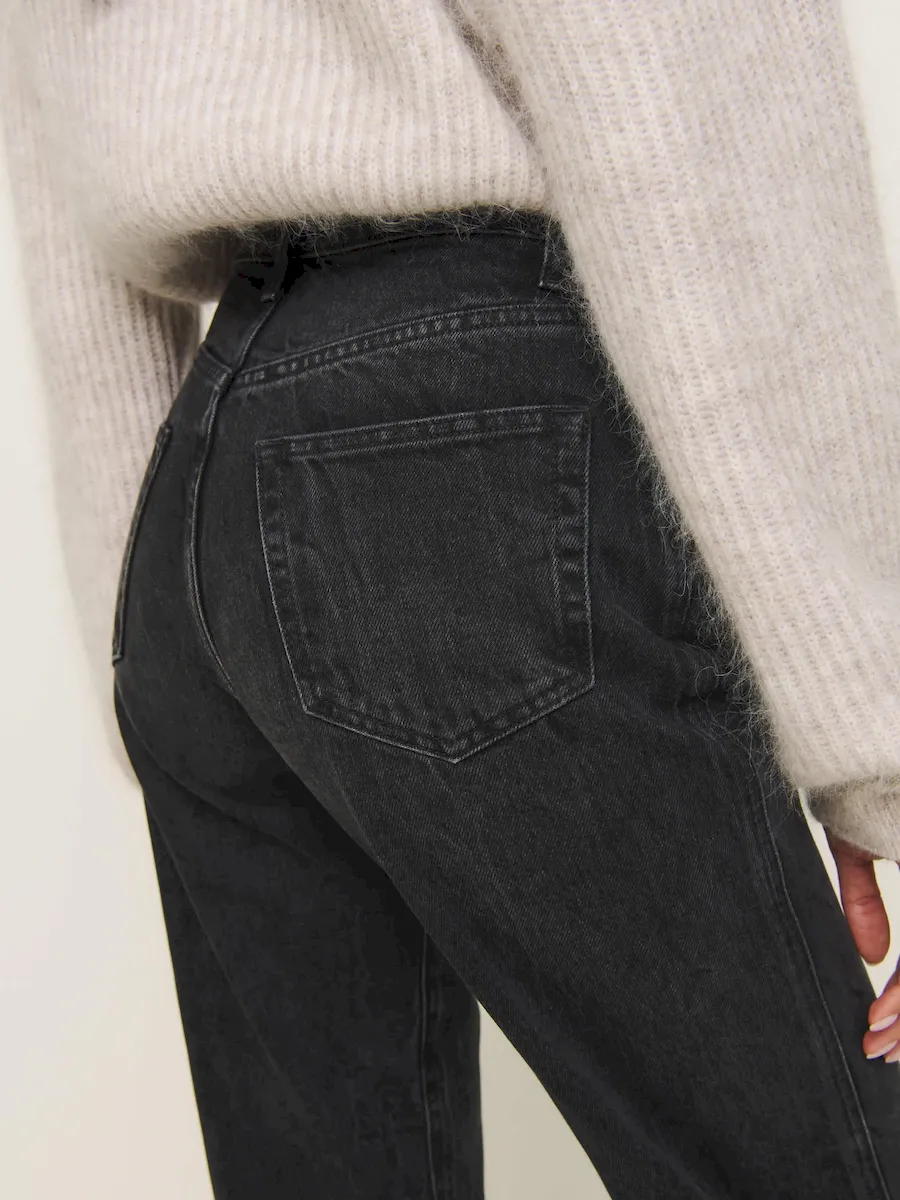 Val 90s Mid Rise Straight Jeans - Image 3