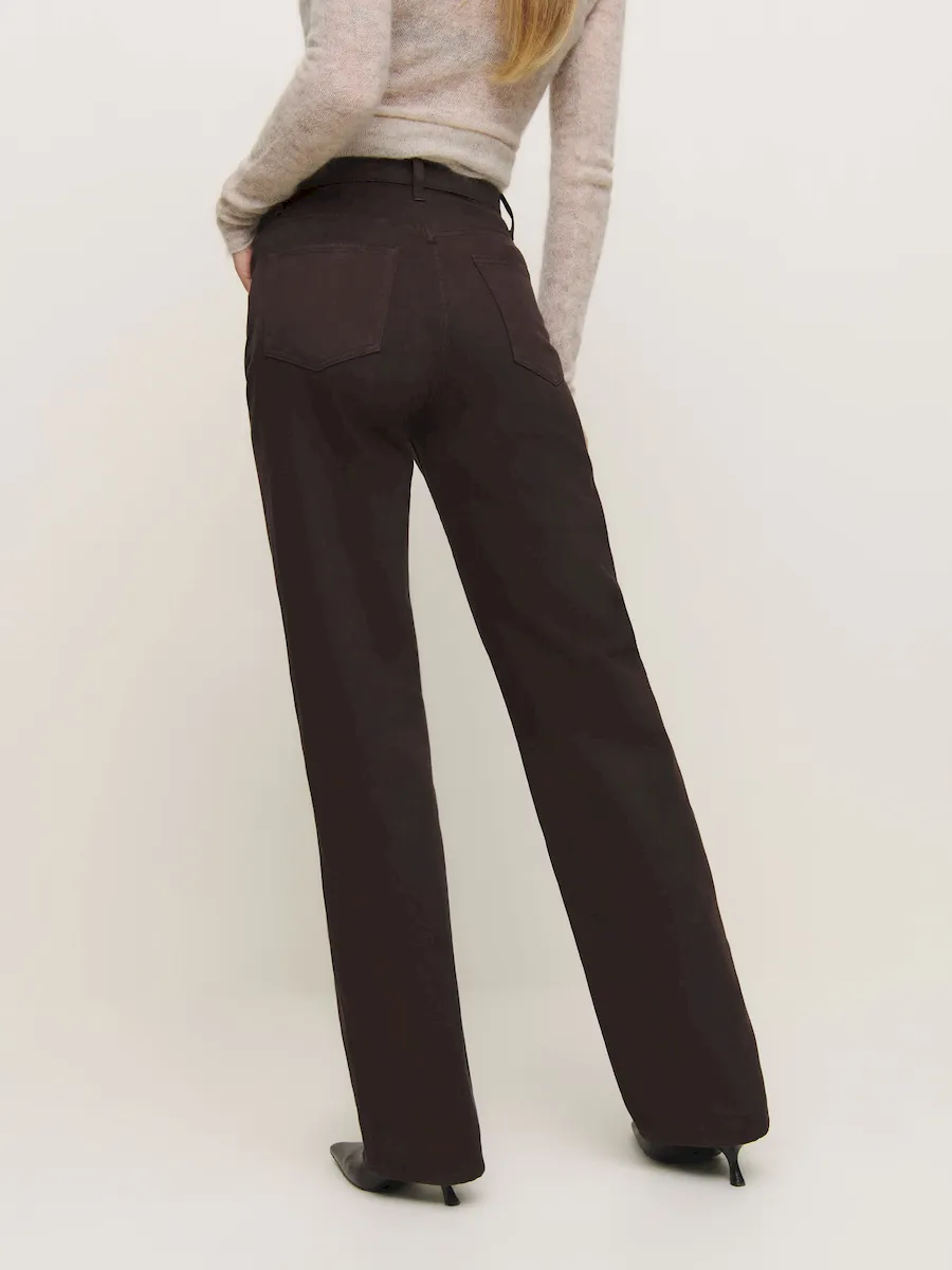 Val 90s Mid Rise Straight Jeans - Image 3