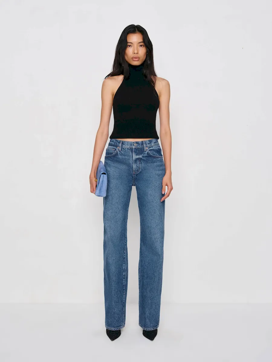Val 90s Mid Rise Straight Jeans - Image 6