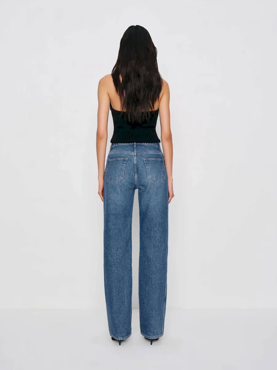 Val 90s Mid Rise Straight Jeans - Image 7