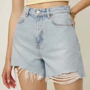 Wilder High Rise Relaxed Jean Shorts