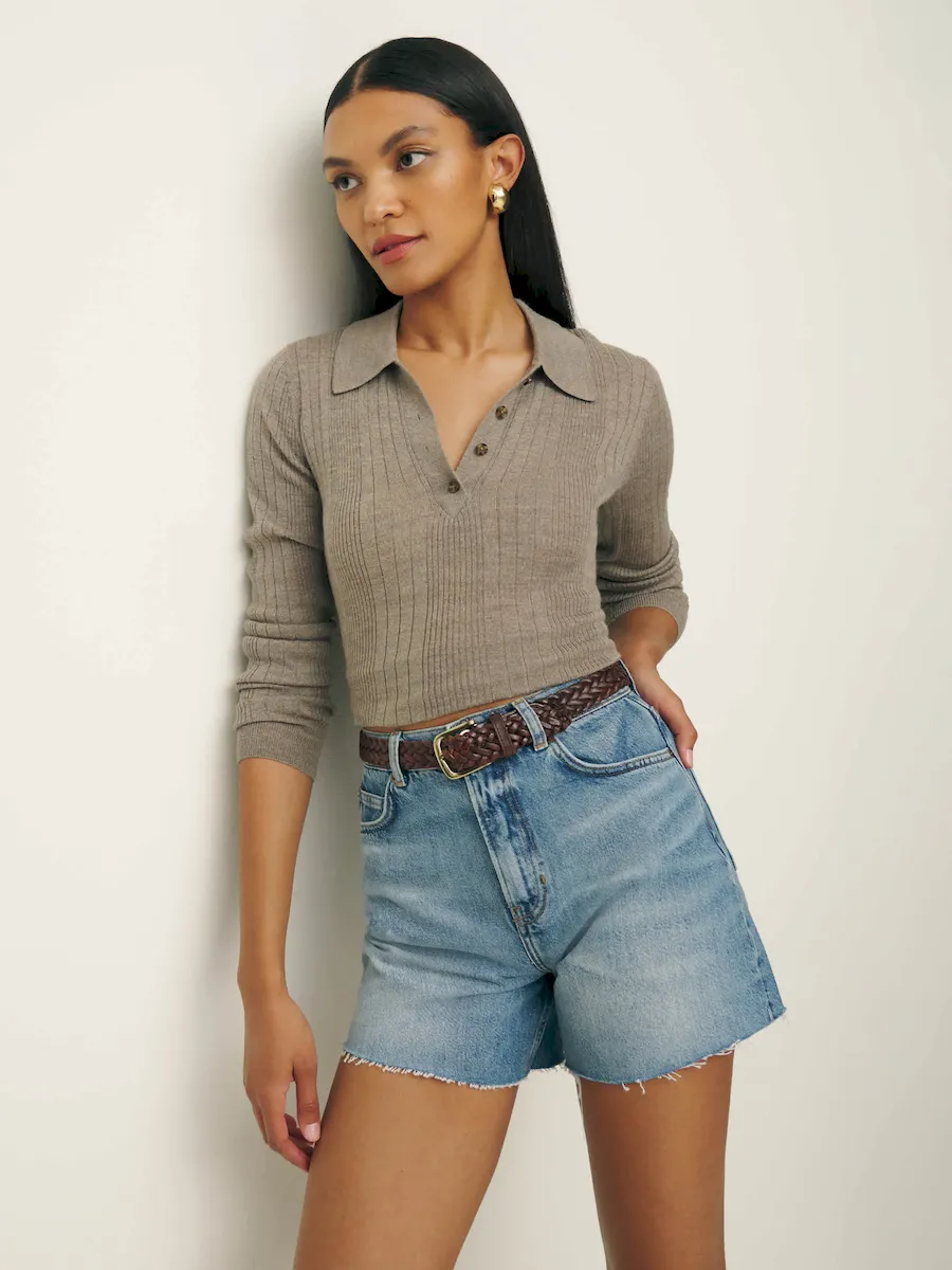 Wilder High Rise Relaxed Jean Shorts - Image 2