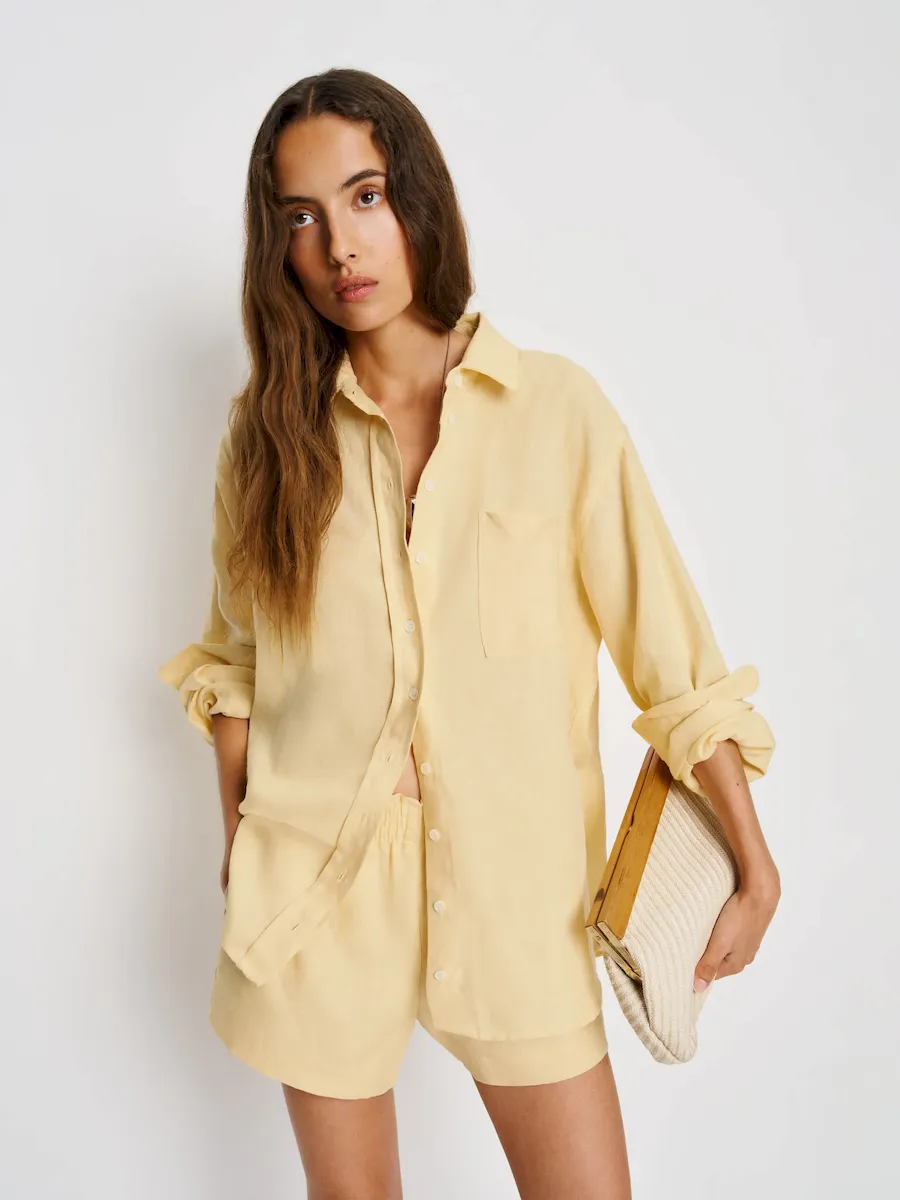 Mila Linen Short - Image 2