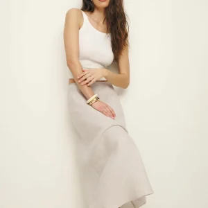 Petites Layla Linen Skirt