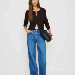 Clara Cashmere Crew Cardigan