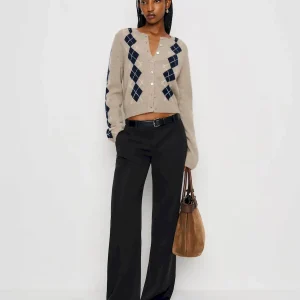 Clara Cashmere Crew Cardigan