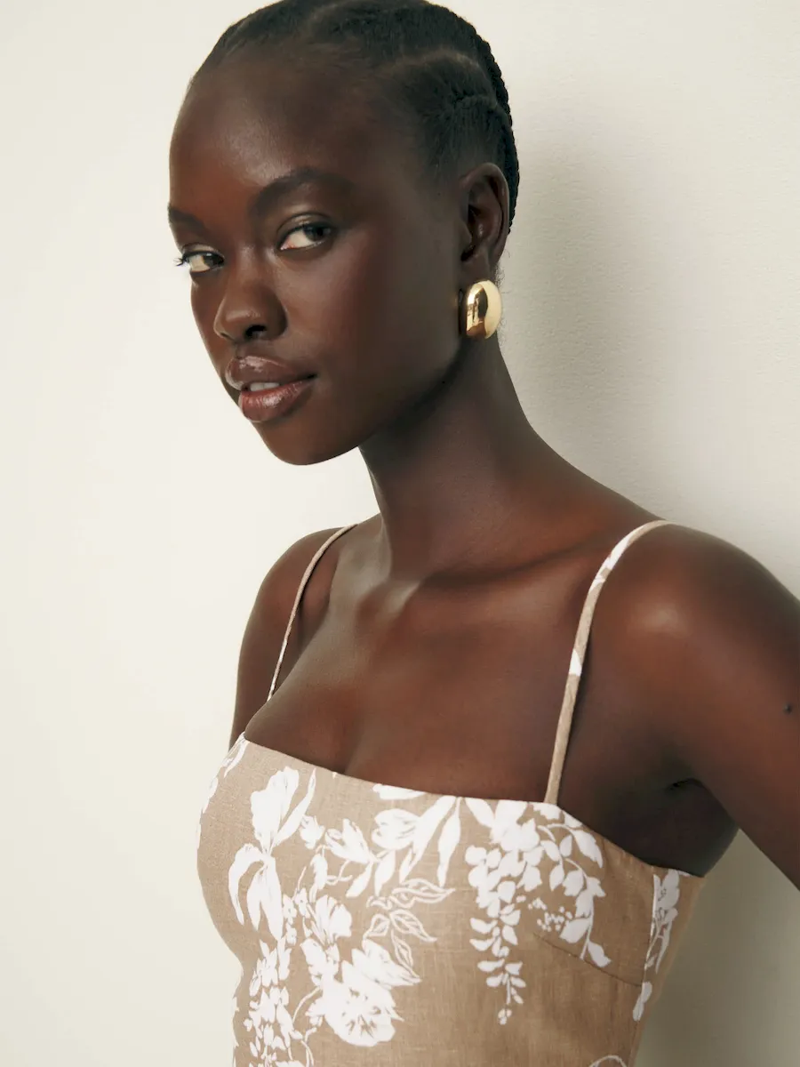 Frankie Linen Dress - Image 4