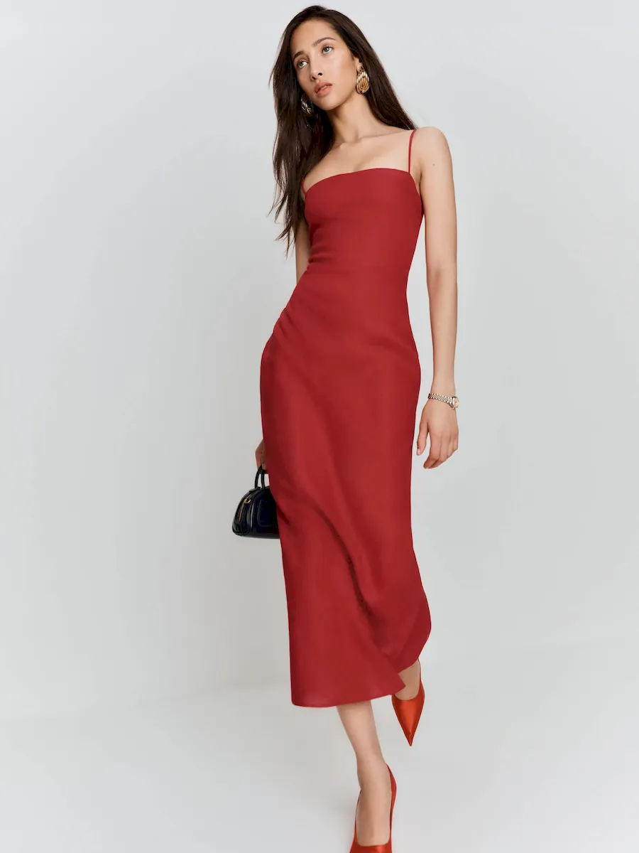 Frankie Linen Dress - Image 4