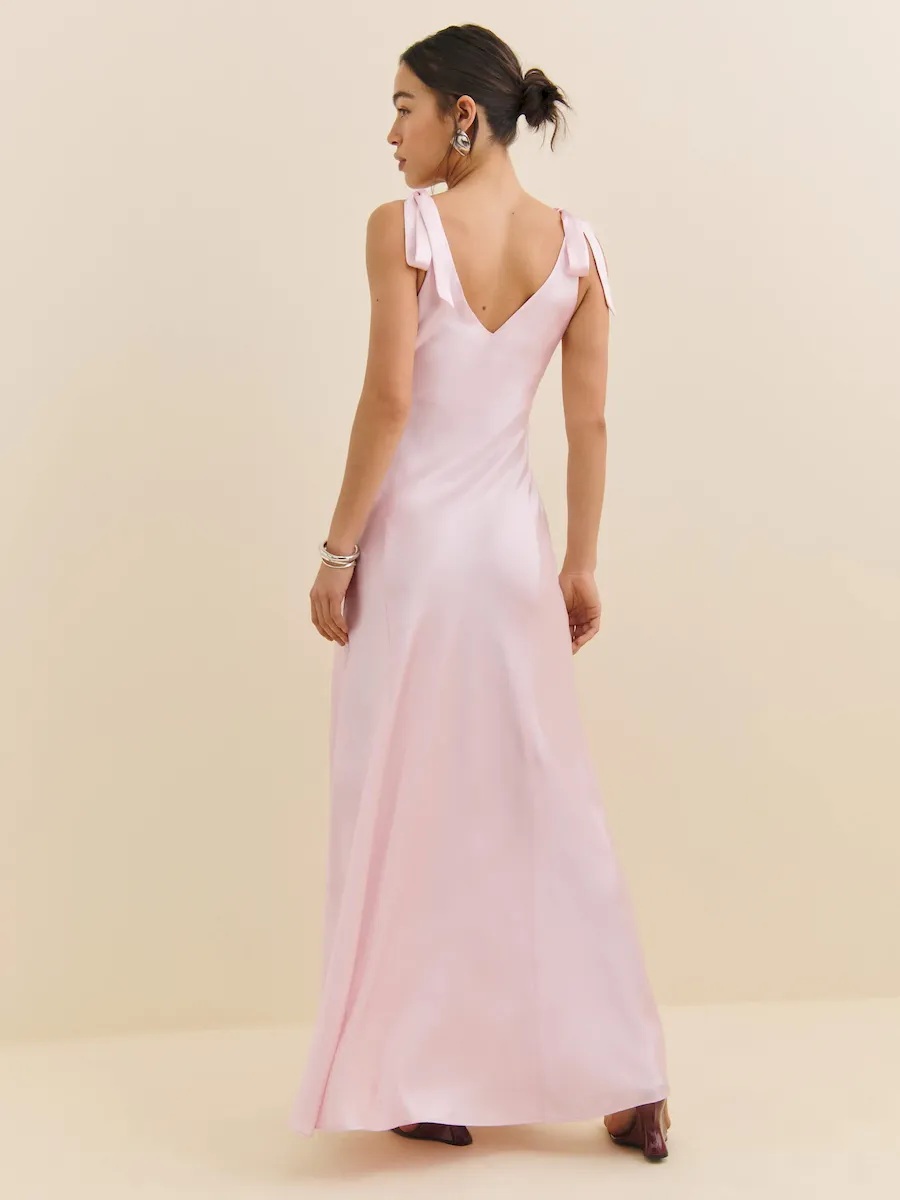 Pernille Silk Dress - Image 4