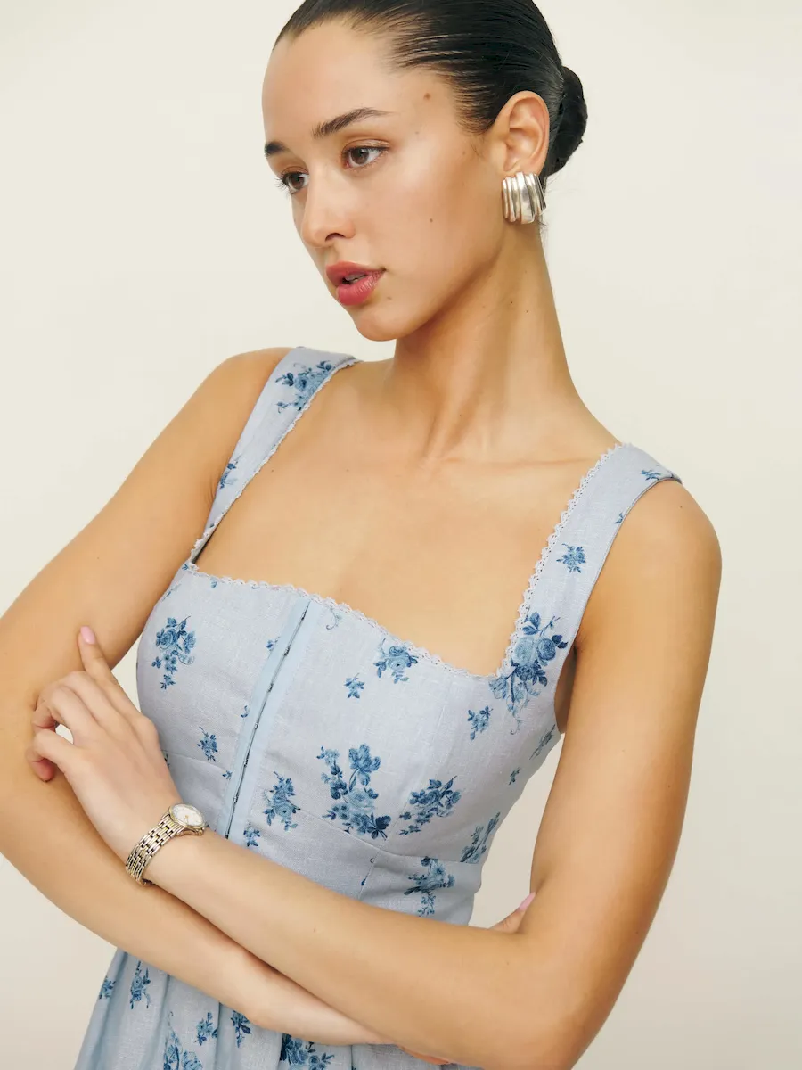 Sheri Linen Dress - Image 4