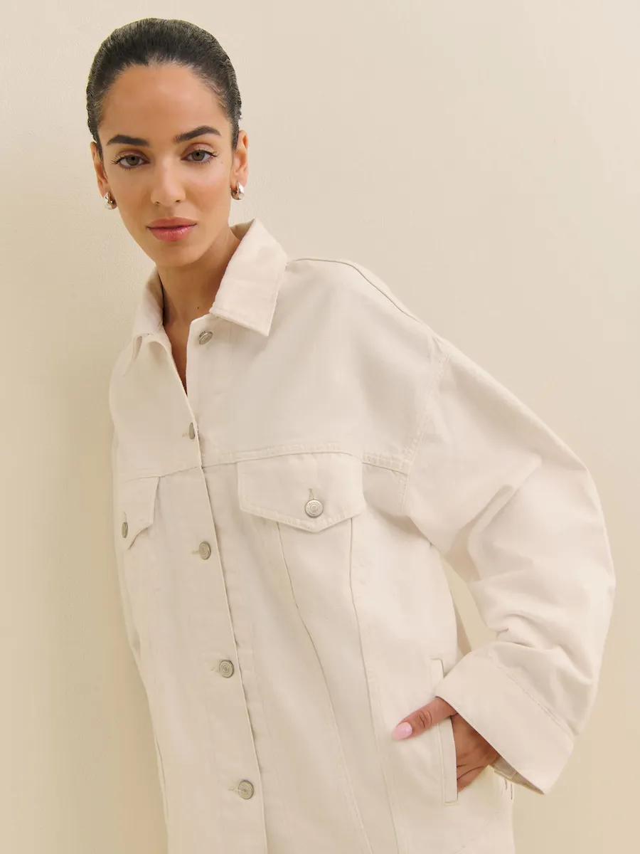 Brooks Oversized Denim Jacket - Image 2