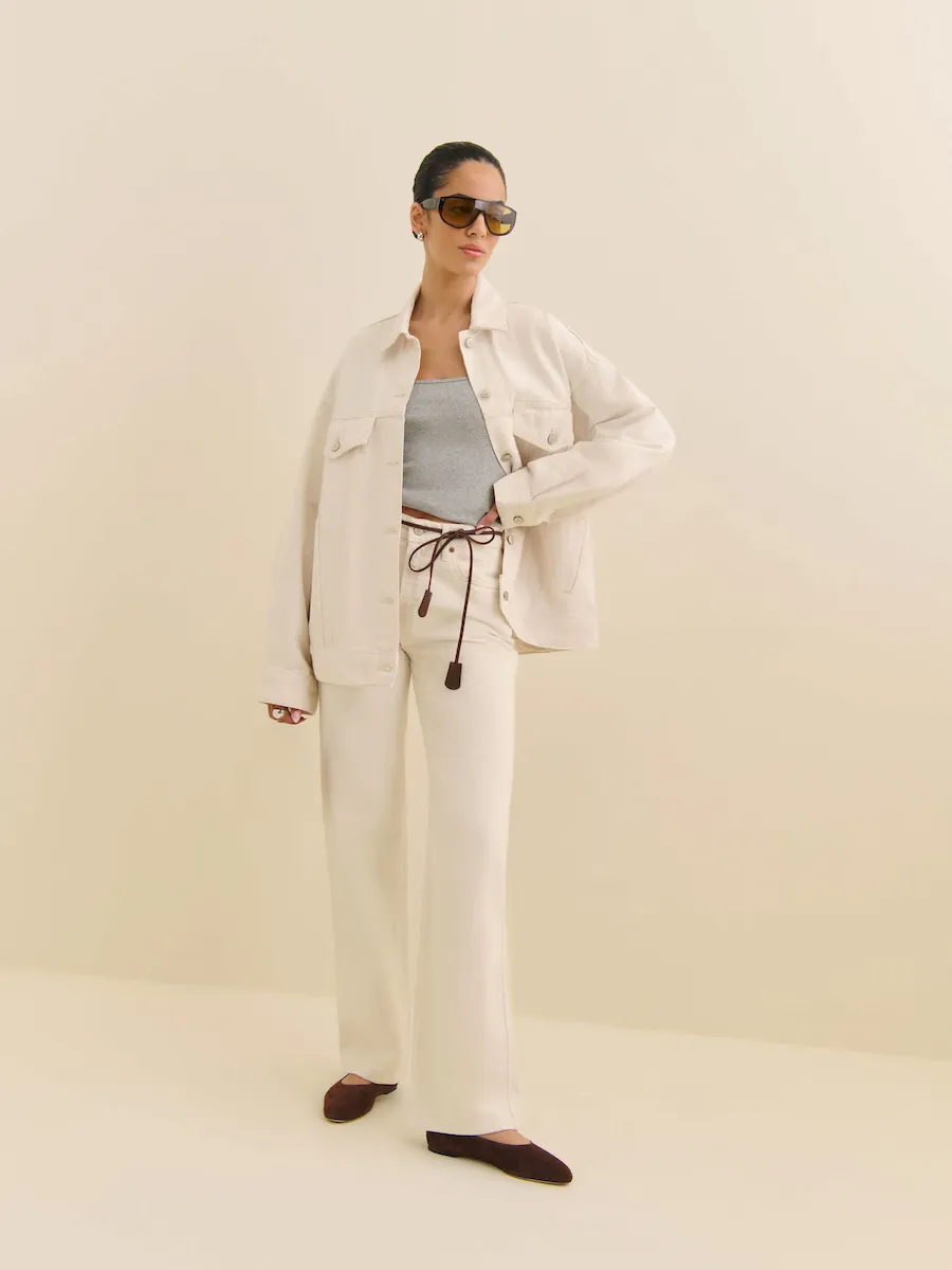 Brooks Oversized Denim Jacket - Image 4