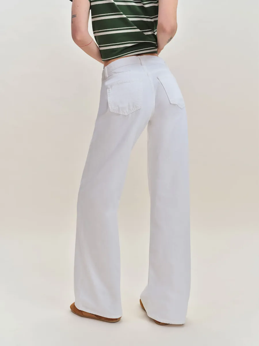 Cary Low Rise Slouchy Wide Leg Jeans - Image 3