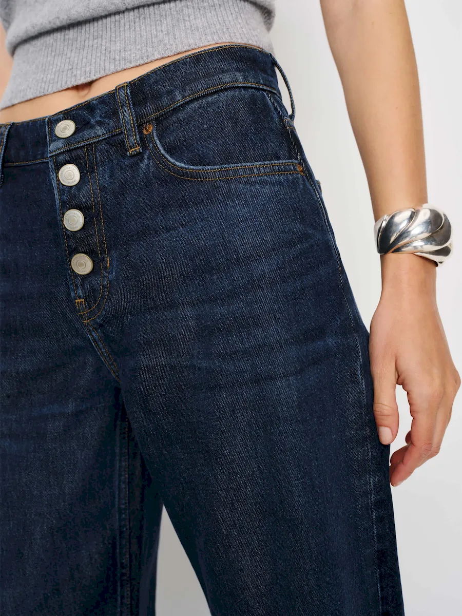 Cary Low Rise Slouchy Wide Leg Jeans - Image 4