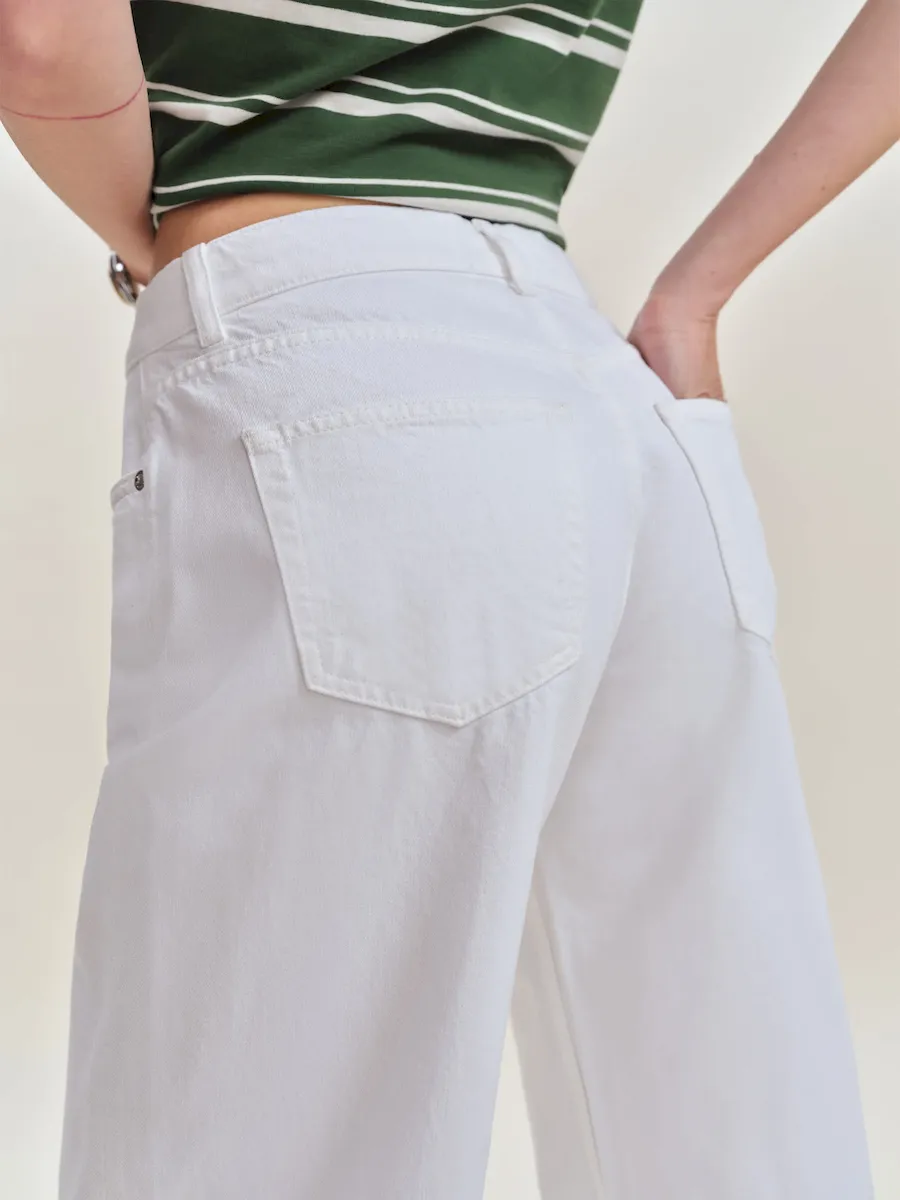 Cary Low Rise Slouchy Wide Leg Jeans - Image 4