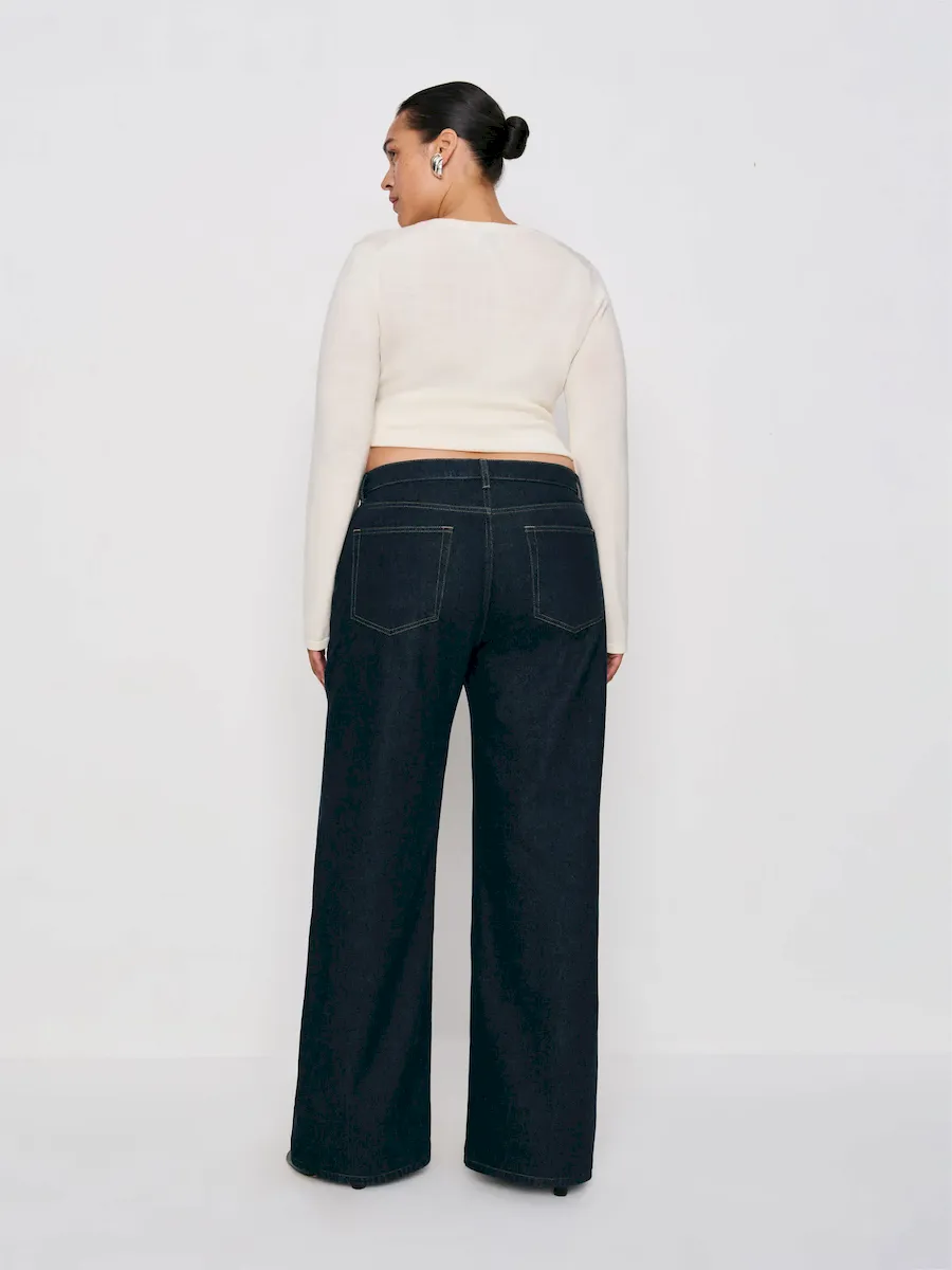 Cary Low Rise Slouchy Wide Leg Jeans - Image 8