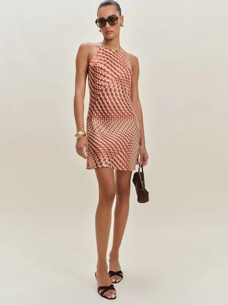 Jennis Silk Dress - Image 4