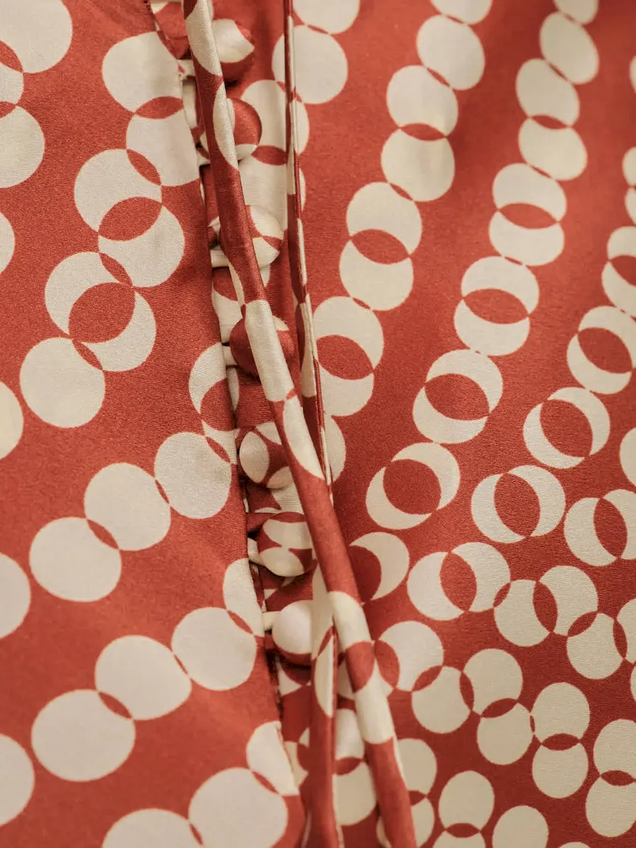 Jennis Silk Dress - Image 6