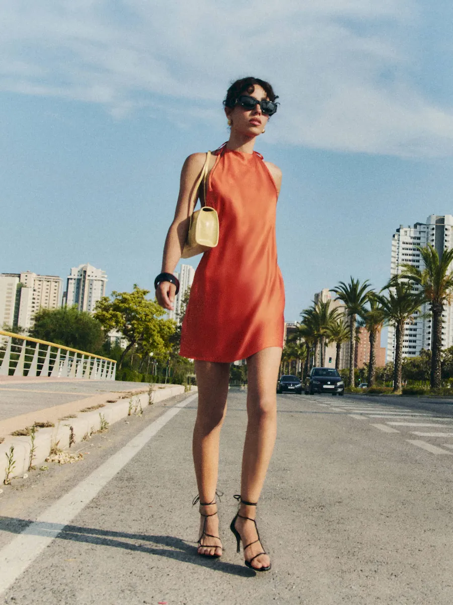 Jennis Silk Dress - Image 6