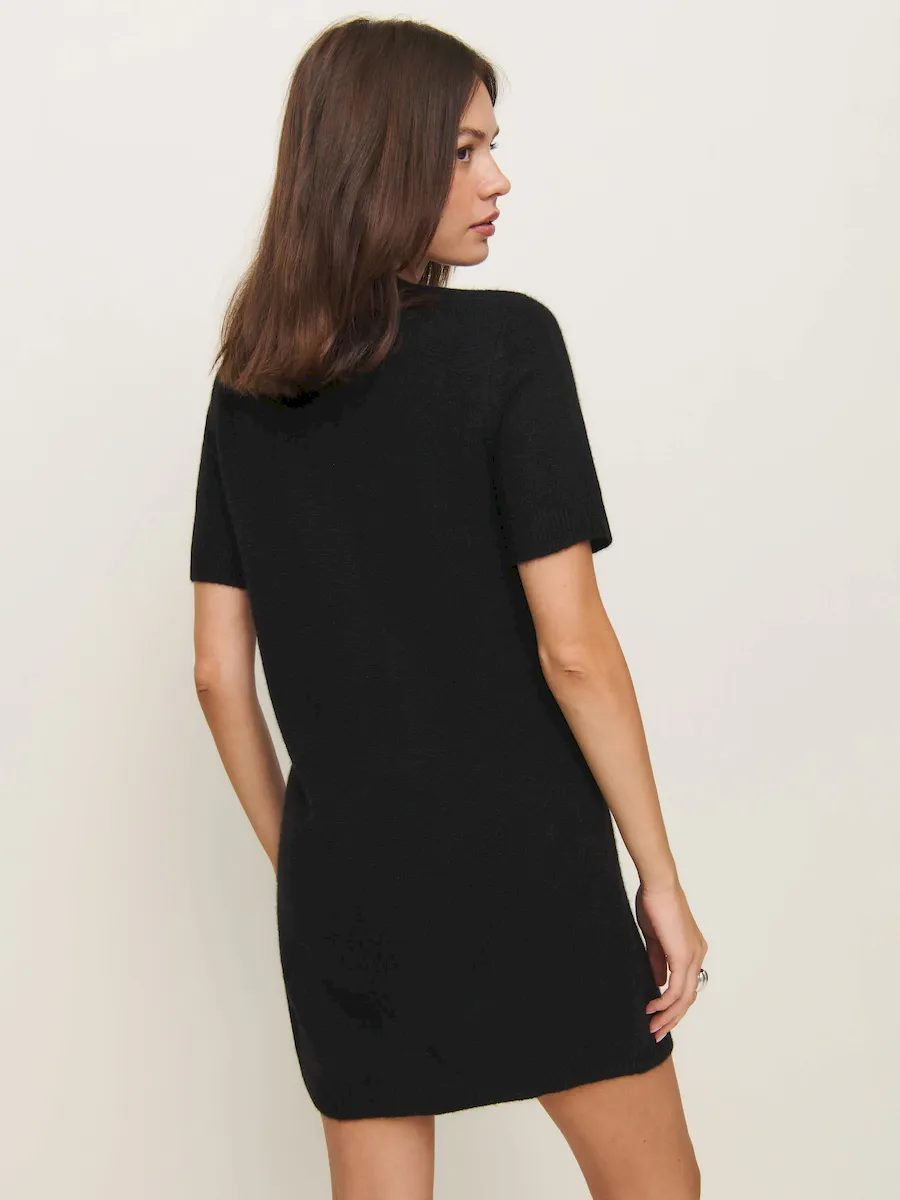 Bell Cashmere Mini Dress - Image 3