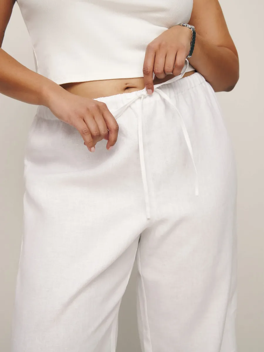 Olina Linen Pant Es - Image 4