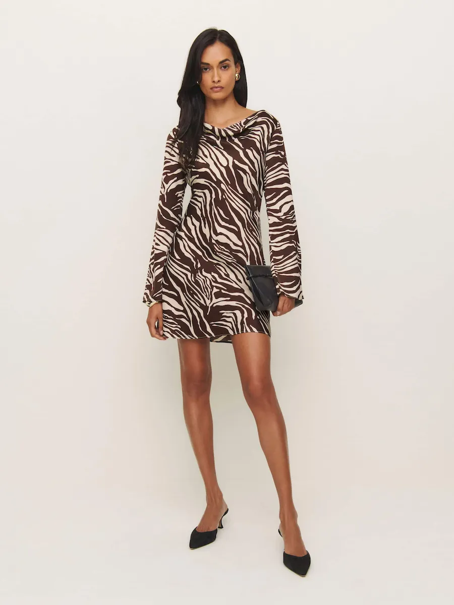 Pike Satin Dress - Image 5