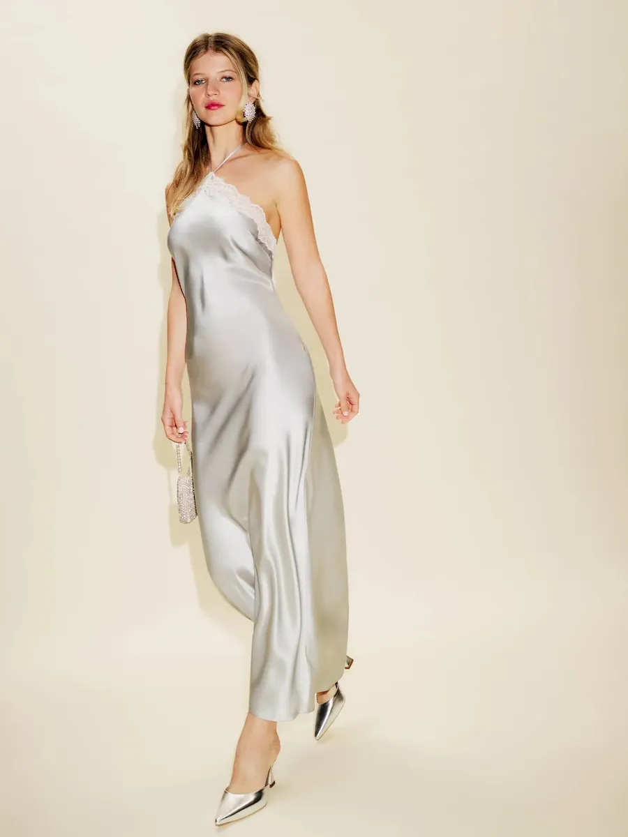 Aara Silk Dress - Image 7