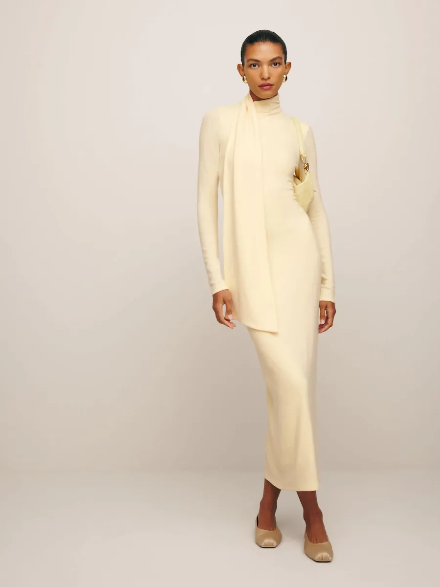 Azure Knit Dress - Image 2