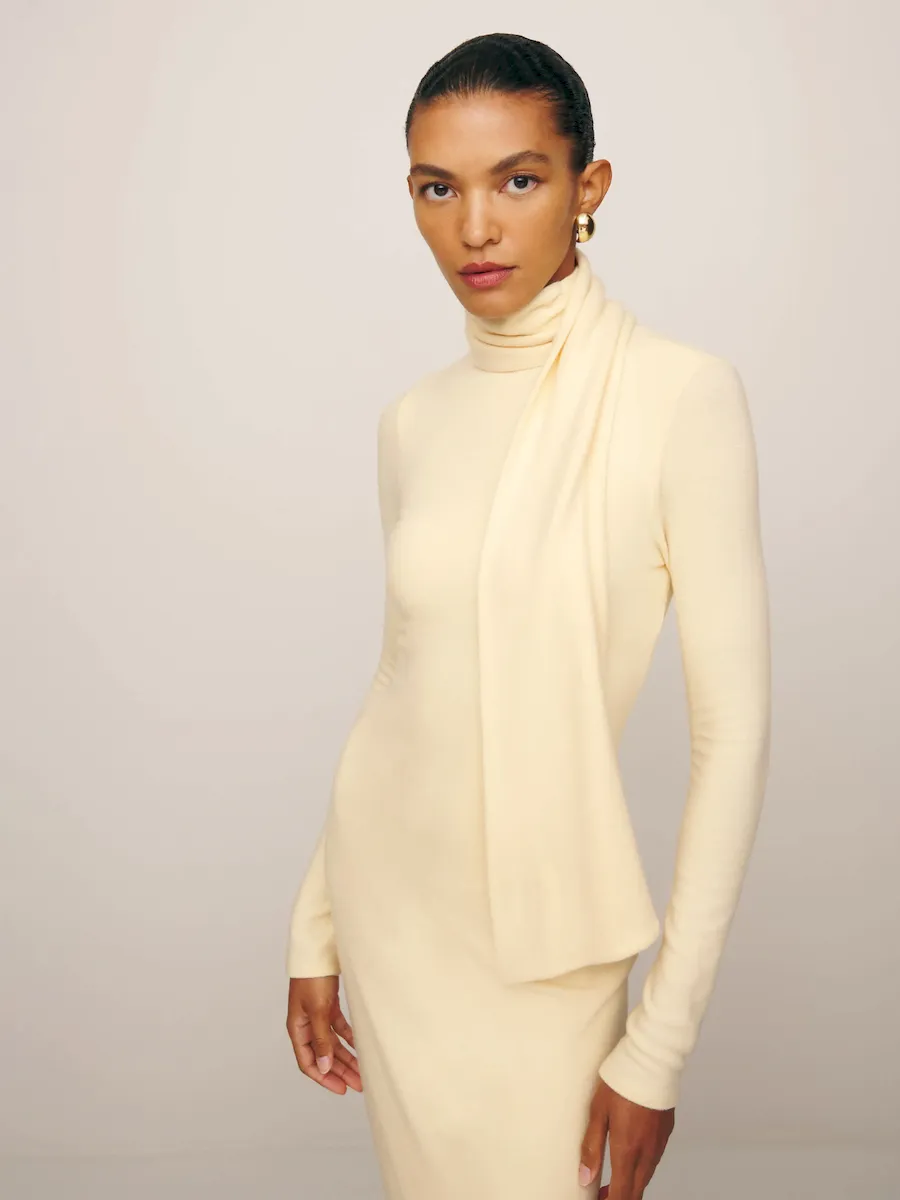 Azure Knit Dress - Image 4