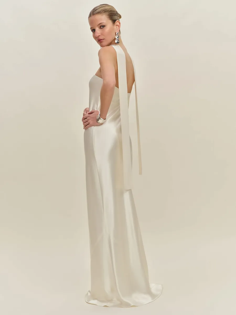 Oren Silk Dress - Image 3
