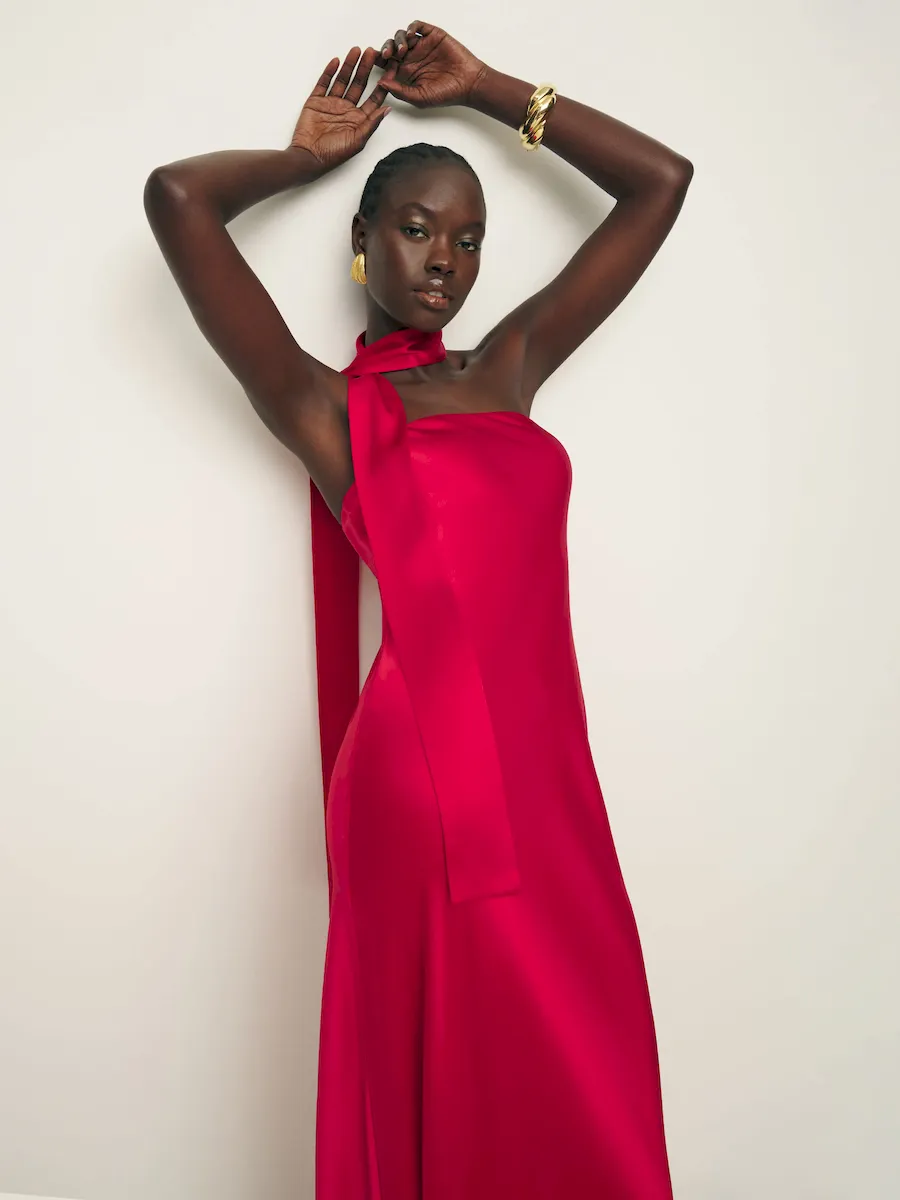 Oren Silk Dress - Image 3