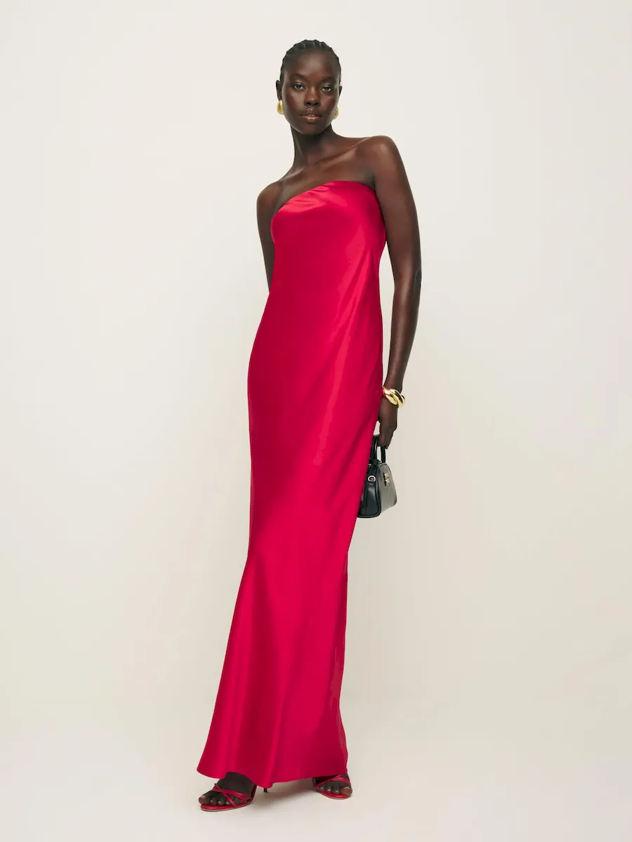 Oren Silk Dress - Image 5