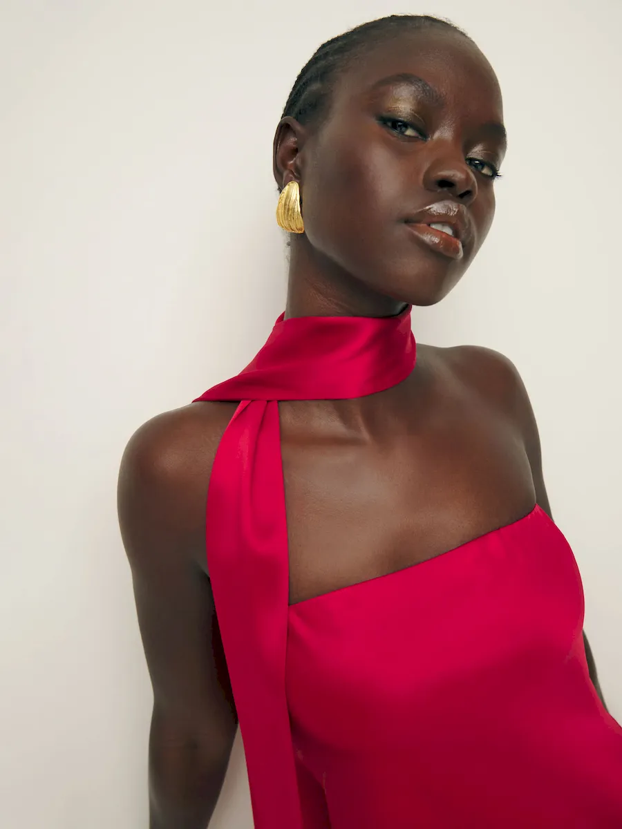 Oren Silk Dress - Image 6