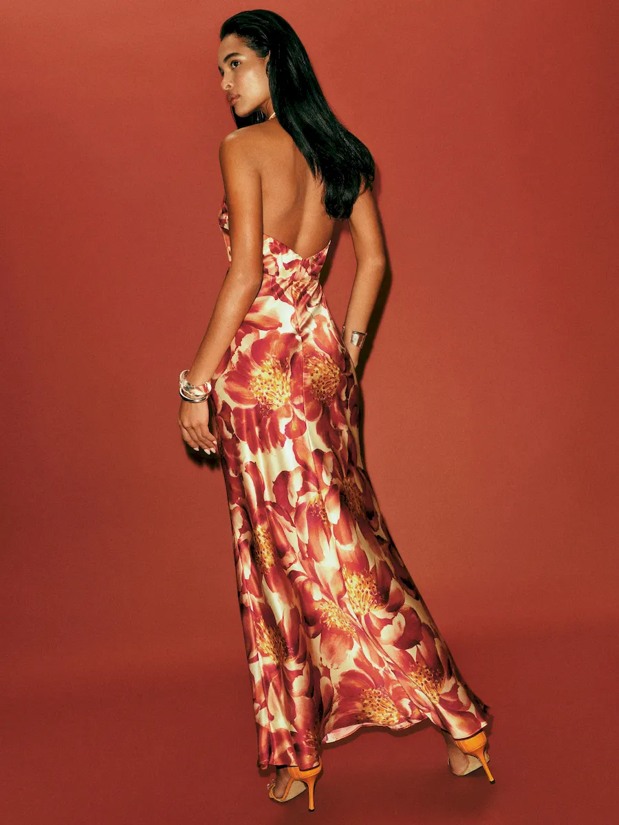 Daniela Silk Dress - Image 3