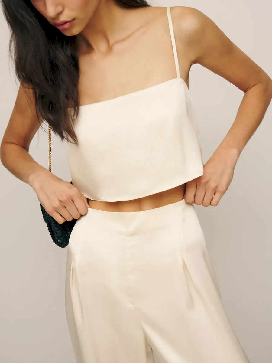 Cleo Satin Two Piece - Image 2