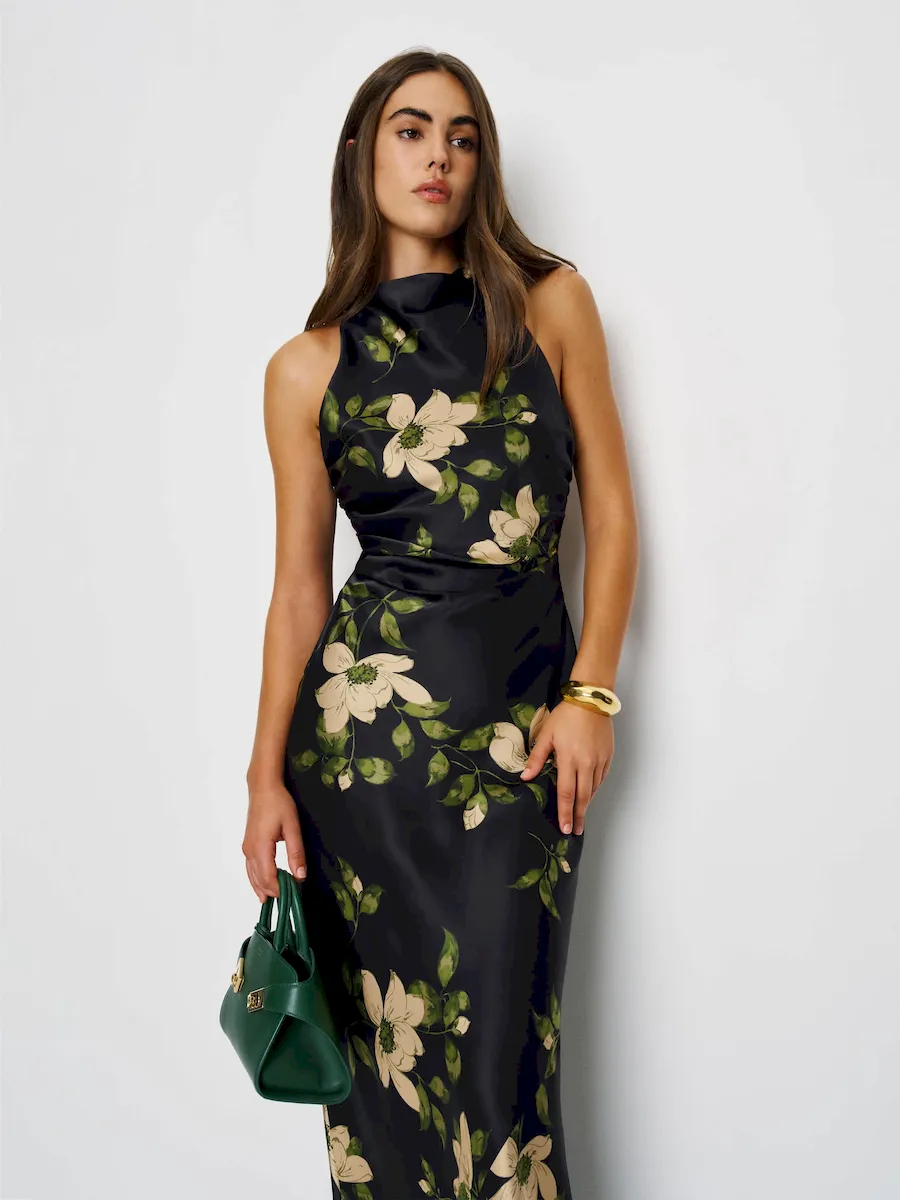 Anaiis Silk Dress - Image 3