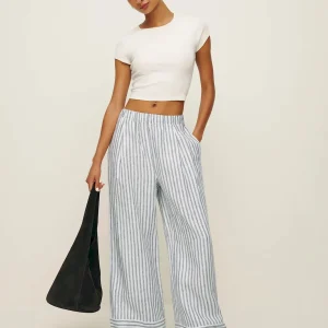 Fernando Linen Wide Leg Pant