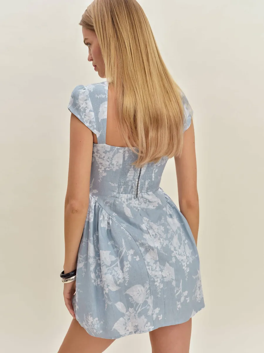 Oaklyn Linen Dress - Image 3
