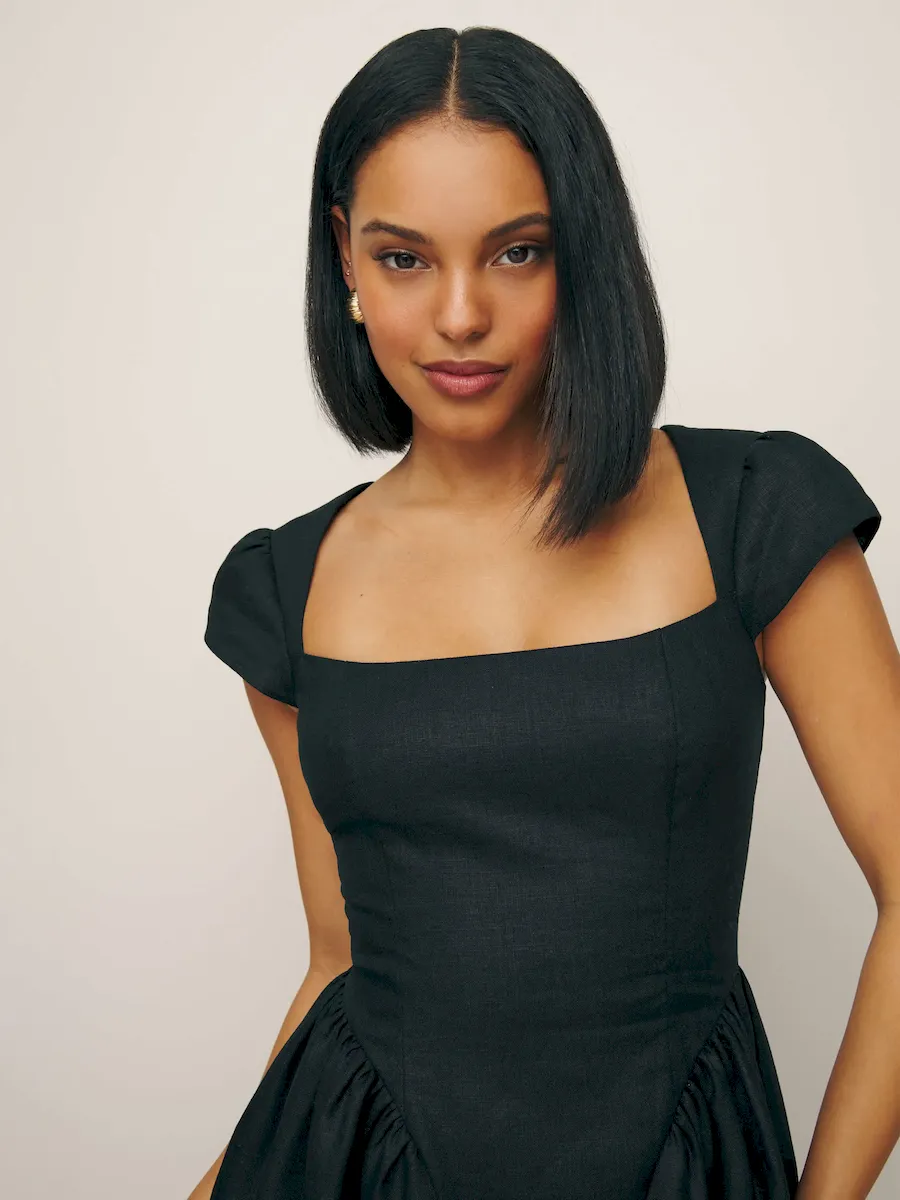 Oaklyn Linen Dress - Image 4