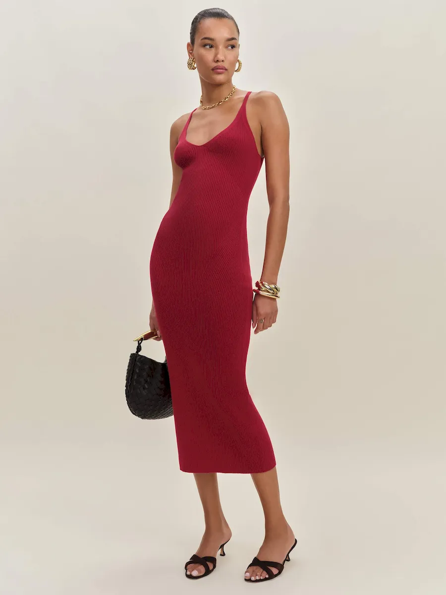 Dahlia Cotton Sweater Dress - Image 4