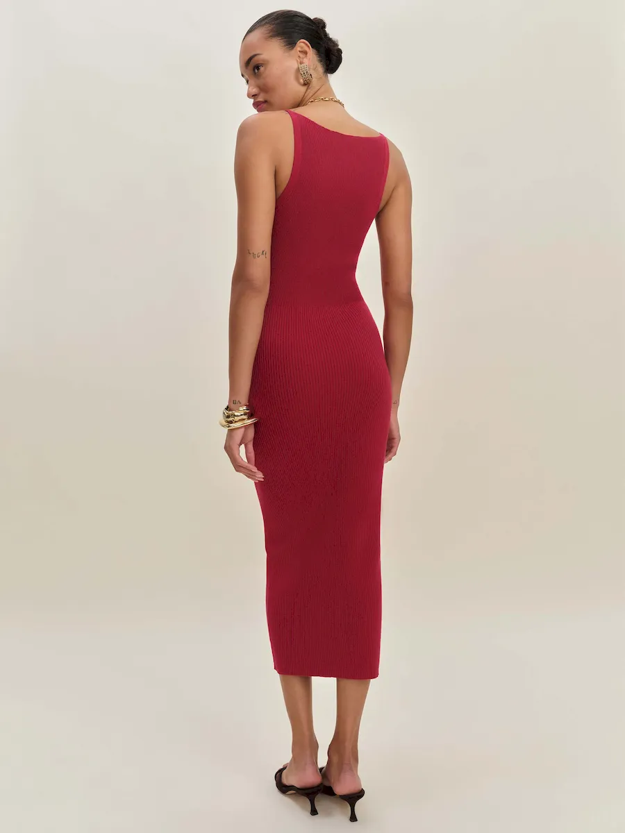 Dahlia Cotton Sweater Dress - Image 5